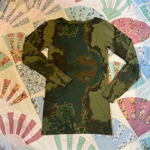 Grunge y2k lightweight long sleeve top